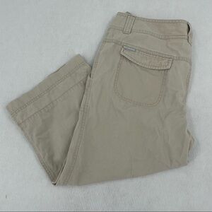 COLUMBIA Women’s Khaki Capri Pant size: 10